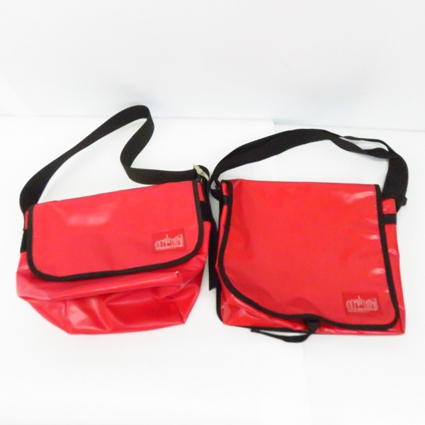 実際に弊社で買取させて頂いたMANHATTAN Portage/マンハッタンポーテージ コーティングショルダーバッグ 2点セット