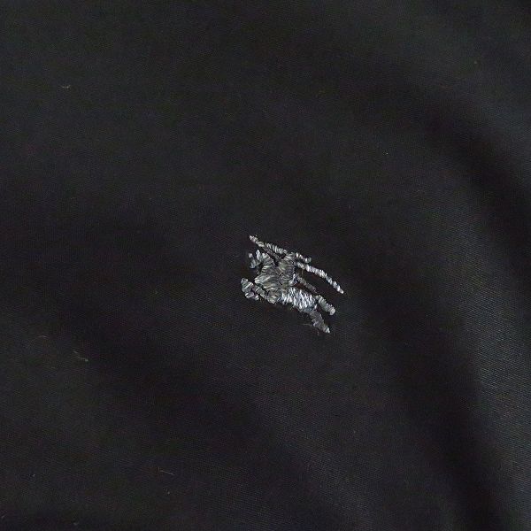 実際に弊社で買取させて頂いたBURBERRY LONDON/バーバリーロンドン ロゴ刺繍 裏地 チェック ボタンダウン長袖 シャツ/Mの画像 5枚目