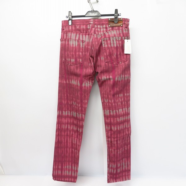 実際に弊社で買取させて頂いた【未使用】DRIES VAN NOTEN/ドリスヴァンノッテン タイダイ デニムパンツ/30の画像 1枚目