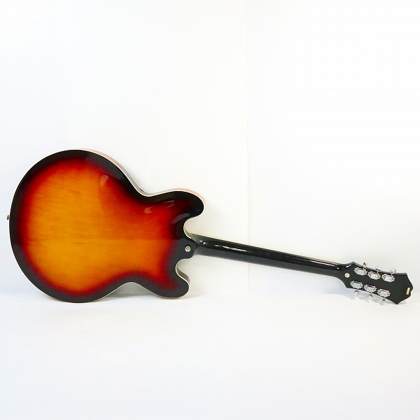 実際に弊社で買取させて頂いた★Epiphone/エピフォン casino VC カジノ フルアコ エレキギター ハードケース付きの画像 2枚目