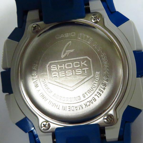 実際に弊社で買取させて頂いたG-SHOCK/Gショック Summer Colors/サマーカラーズ ブルー 腕時計/ウォッチ GLS-5500CC-2JFの画像 3枚目