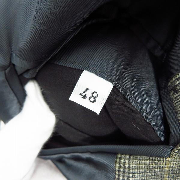 実際に弊社で買取させて頂いたBURBERRY LONDON/バーバリーロンドン ウール千鳥柄 スーツセットアップ/48の画像 3枚目