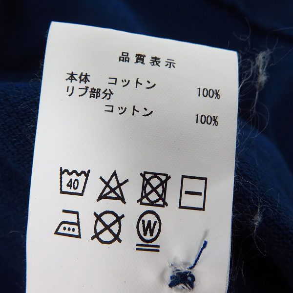 実際に弊社で買取させて頂いたDESCENDANT/ディセンダント 鹿の子 ポロシャツ 2の画像 5枚目