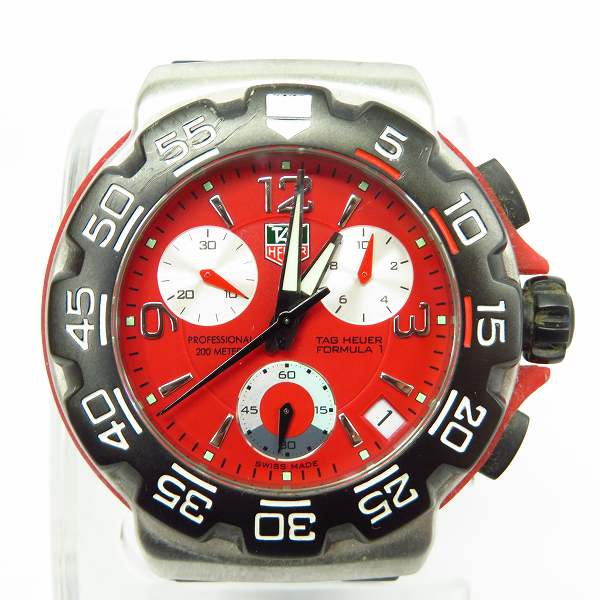 実際に弊社で買取させて頂いたTAG Heuer/タグホイヤー フォーミュラ１ クロノグラフ cac1112【動作未確認】