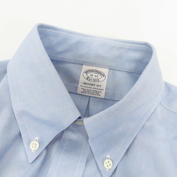 実際に弊社で買取させて頂いた【未使用含む】Brooks brothers/ブルックスブラザーズ ボタンダウン オックスフォードシャツ 16-32 2点セットの画像 6枚目