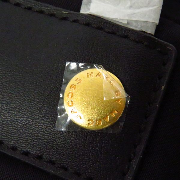 実際に弊社で買取させて頂いた【未使用】MARC BY MARC JACOBS/マークバイマークジェイコブス 2WAY PCケース/ブリーフケース 黒 M0001300の画像 4枚目