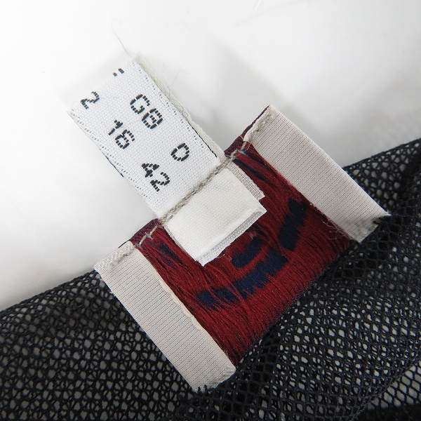 実際に弊社で買取させて頂いたARMANI JEANS/アルマーニジーンズ シースルー×刺繍 トップス 46の画像 3枚目