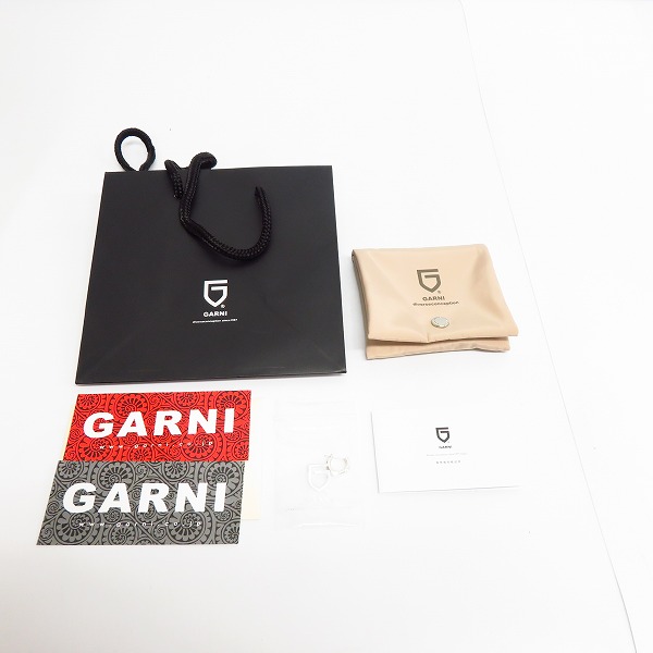 実際に弊社で買取させて頂いた【ギャラ付】GARNI/ガルニ Crockery pierce/クロッケリーピアスの画像 6枚目