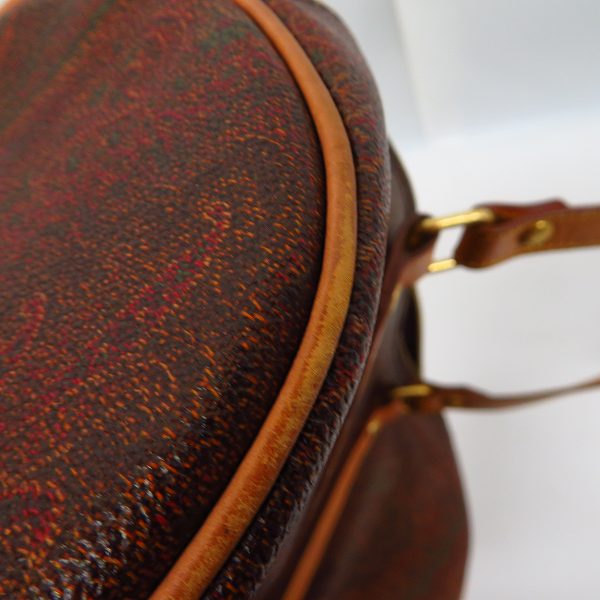 実際に弊社で買取させて頂いたETRO/エトロ ペイズリー柄/総柄 ミニドラムバッグ/ハンドバッグの画像 8枚目