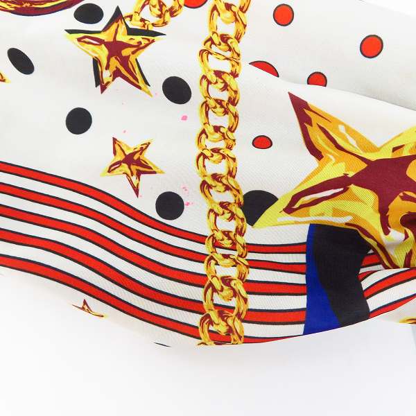 実際に弊社で買取させて頂いたJOYRICH/ジョイリッチ チェーン/スター 総柄 ジップブルゾン/ジャケット Lの画像 7枚目