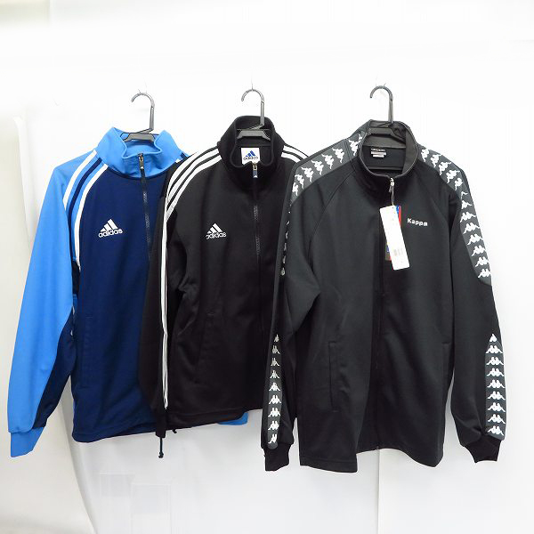 実際に弊社で買取させて頂いた【未使用】adidas/アディダス Kappa/カッパ ジャージ トレーニングジャケット/ size：S/M/O 3点セット