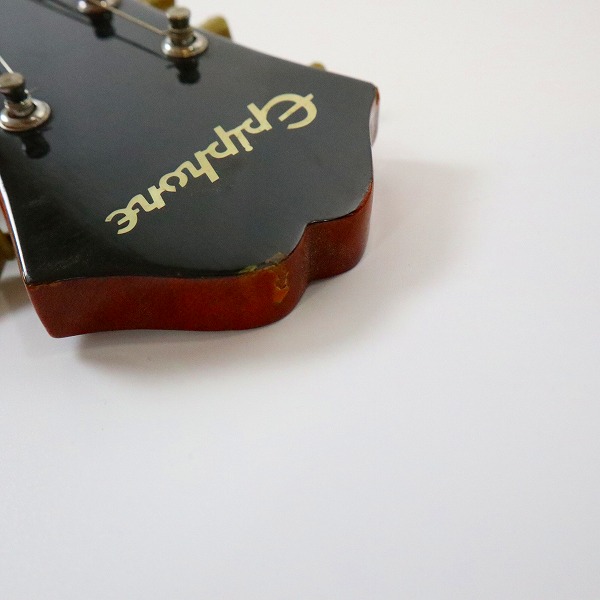 実際に弊社で買取させて頂いた★Epiphone/エピフォン Sorrento VT OR ソレント フルアコ エレキギター ハードケース付きの画像 8枚目