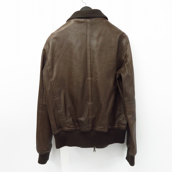 実際に弊社で買取させて頂いたURBAN RESEARCH/アーバンリサーチ 羊革/ラムレザー ジャケット/Sの画像 1枚目