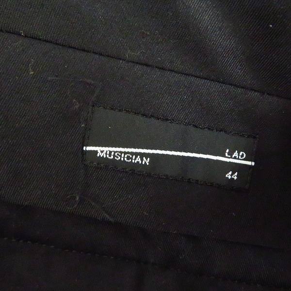 実際に弊社で買取させて頂いたLAD MUSICIAN/ラッドミュージシャン スリムクロップドパンツ/44の画像 3枚目