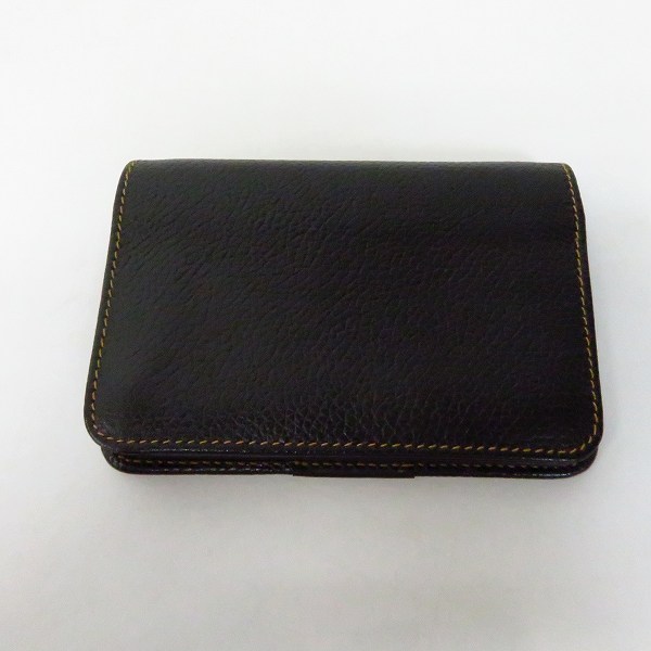 実際に弊社で買取させて頂いたdunhill/ダンヒル レザー 名刺入れ/カードケースの画像 1枚目