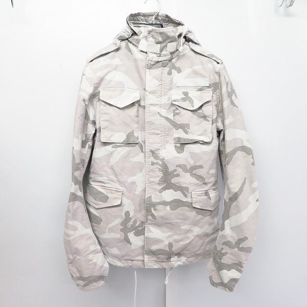 実際に弊社で買取させて頂いたAKM/エーケーエム カモフラ柄 ボアライナー ミリタリージャケット B055/M