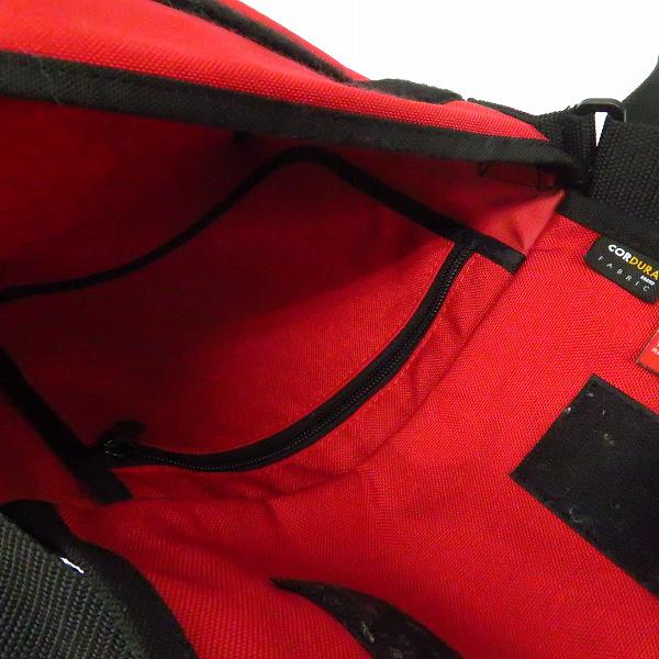 実際に弊社で買取させて頂いたMANHATTAN Portage/マンハッタンポーテージ CORDURA/コーデュラナイロン 黒/赤 ショルダーバッグ 2点セットの画像 2枚目