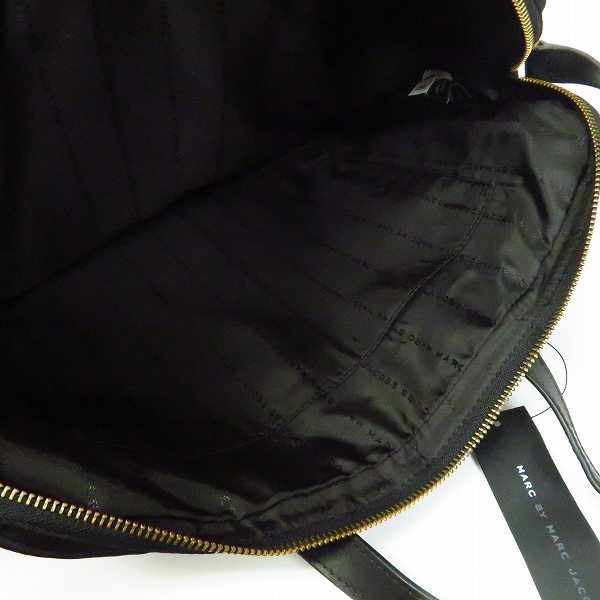 実際に弊社で買取させて頂いたMARC BY MARC JACOBS/マークバイマークジェイコブス 2WAY PCケース/ブリーフケース 黒 M0001304の画像 3枚目