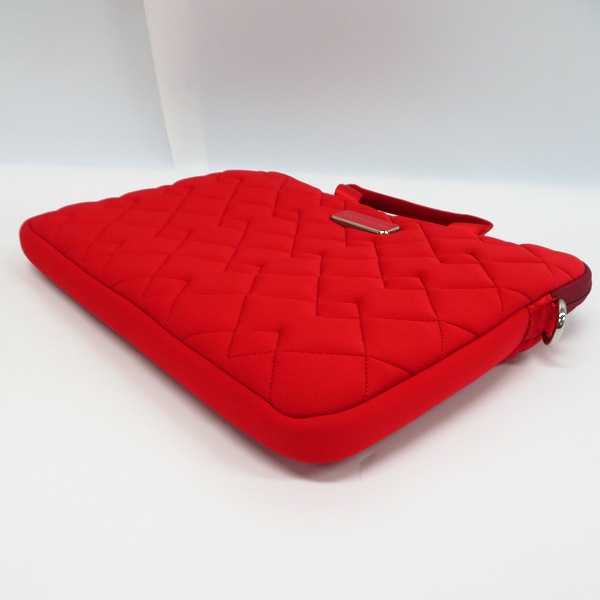 実際に弊社で買取させて頂いた【未使用】MARC BY MARC JACOBS/マークバイマークジェイコブス 2WAY PCケース/ブリーフケース ROSEY RED M0005244の画像 2枚目