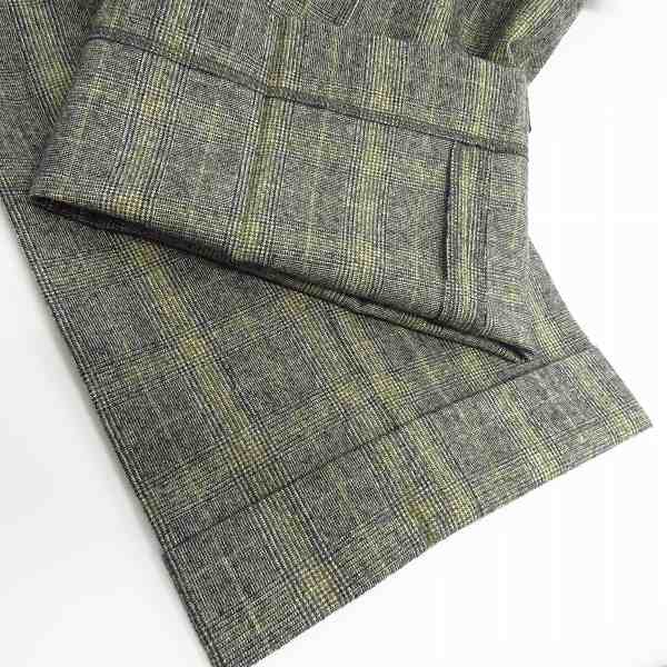 実際に弊社で買取させて頂いたBURBERRY LONDON/バーバリーロンドン ウール千鳥柄 スーツセットアップ/48の画像 9枚目