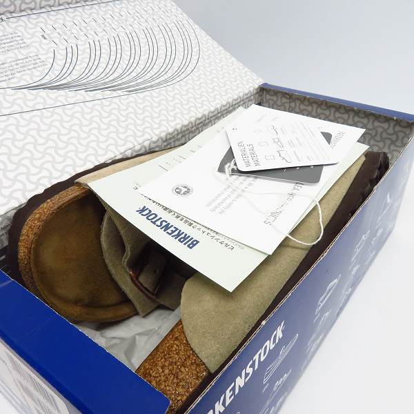 実際に弊社で買取させて頂いたBIRKENSTOCK/ビルケンシュトック ZURICH/チューリッヒ スエード サンダル 1009532/26.5の画像 7枚目