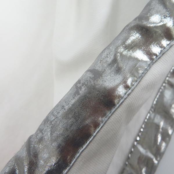 実際に弊社で買取させて頂いたkolor/カラー 半袖Ｔシャツ 裾ドローコード/シルバー 19SCM-T10206/2の画像 6枚目