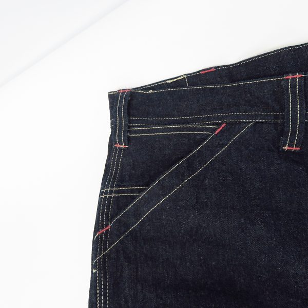 実際に弊社で買取させて頂いたSUGAR CANE/シュガーケーン 10oz デニム ペインターパンツ ワーク SC41633 Size：34×32の画像 6枚目