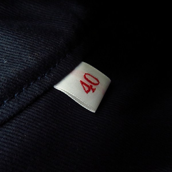 実際に弊社で買取させて頂いたDANTON/ダントン URBAN RESEARCH DOORS別注 ウールモッサー Pコート JD-8480/40の画像 4枚目