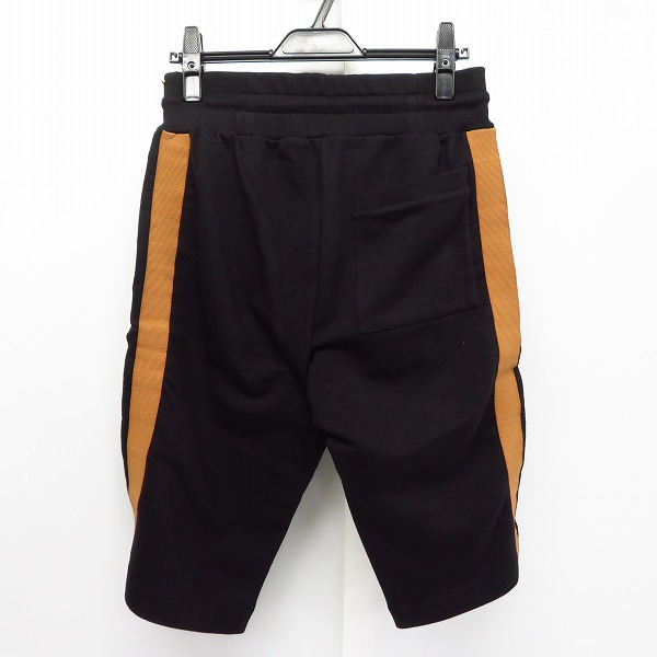 実際に弊社で買取させて頂いたDRIES VAN NOTEN/ドリスヴァンノッテン サイドライン スウェットハーフパンツ/Ｓの画像 1枚目