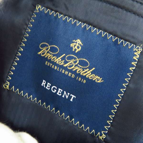 実際に弊社で買取させて頂いたBrooks Brothers/ブルックスブラザーズ スーツ/セットアップ ネイビー 39S W33の画像 2枚目