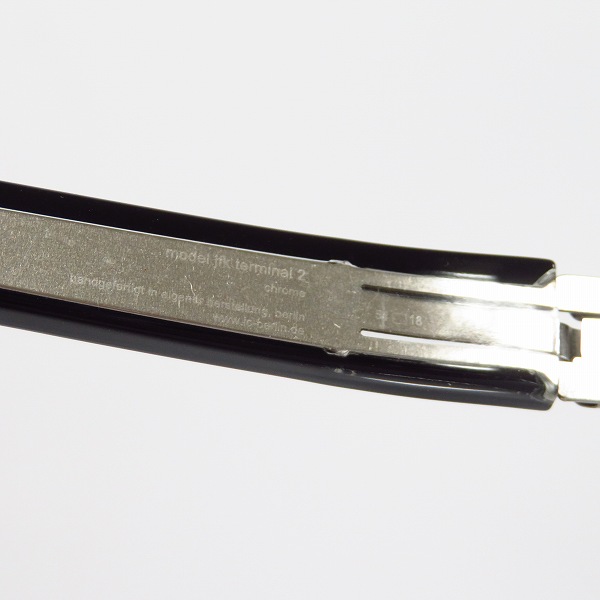 実際に弊社で買取させて頂いたic! berlin/アイシーベルリン jfk terminal 2  眼鏡/メガネフレームの画像 5枚目