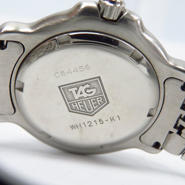 実際に弊社で買取させて頂いたTAG HEUER/タグホイヤー プロフェッショナル デイト WH1215-K1【動作未確認】の画像 3枚目