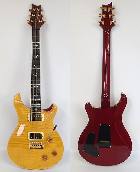 実際に弊社で買取させて頂いた★PRS/Paul Reed Smith/ポールリードスミス Custom 22 バードインレイ 2002年製 ハードケース付の画像 1枚目