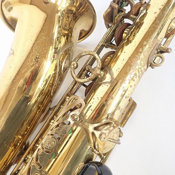 実際に弊社で買取させて頂いた★SELMER/セルマー アルトサックス MARK Ⅵ 彫刻有り アメセル 16万台 ソフトケース付 の画像 7枚目