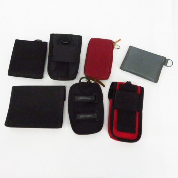 実際に弊社で買取させて頂いたPORTER/ポーター Manhattan Portage×WOOLRICH/マンハッタンポーテージ他 小物入れ/パスケース/手帳 7点セットの画像 1枚目