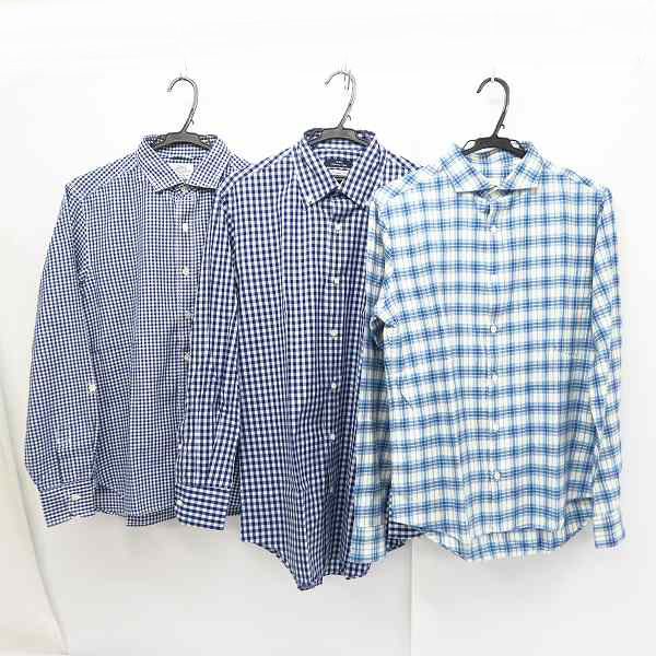 実際に弊社で買取させて頂いたユナイテッド・アローズ/シップス/エディフィス 長袖シャツ L/40/48 3点セット