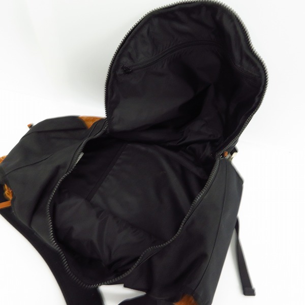 実際に弊社で買取させて頂いたLORINZA/ロリンザ レザー切替バックパック/リュックの画像 3枚目