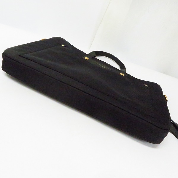 実際に弊社で買取させて頂いた【未使用】MARC BY MARC JACOBS/マークバイマークジェイコブス 2WAY PCケース/ブリーフケース 黒 M0001304の画像 2枚目