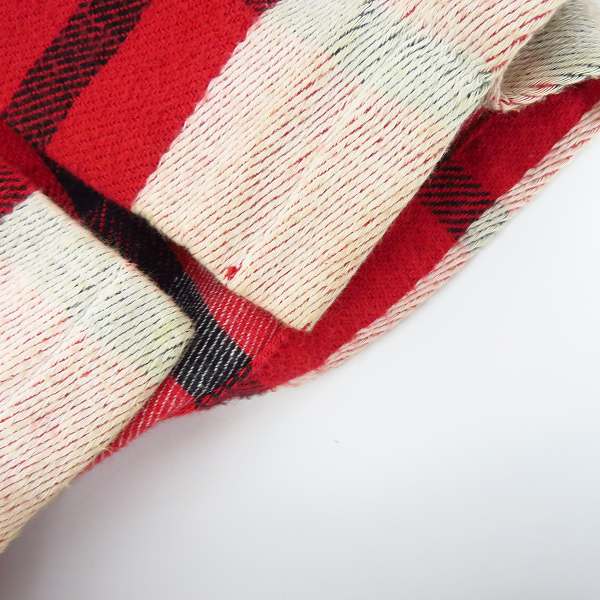 実際に弊社で買取させて頂いたFINESSE×GOOD ENOUGH/フィネス×グッドイナフ ブロックチェック ネルシャツ Mの画像 7枚目