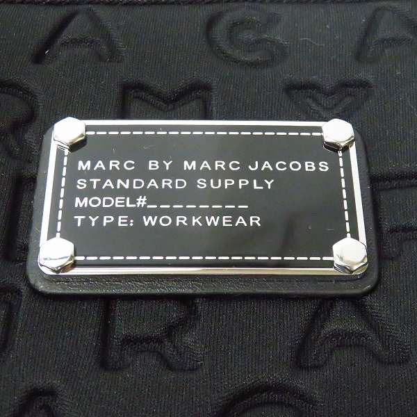実際に弊社で買取させて頂いたMARC BY MARC JACOBS/マークバイマークジェイコブス PC タブレットケース ブラック M6PE024の画像 6枚目