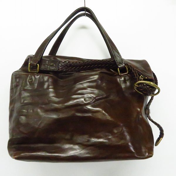 実際に弊社で買取させて頂いたDaniel&Bob/ダニエル＆ボブ ORFEO RODI/オルフェオ ロディ レザーショルダーバッグの画像 1枚目