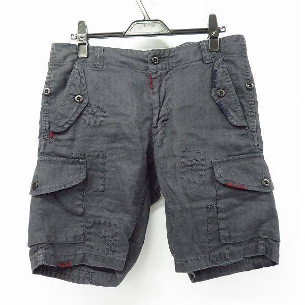 実際に弊社で買取させて頂いたHOLLYWOOD RANCH MARKET/ハリウッドランチマーケット/ハリラン リペア加工 ハーフパンツ 2