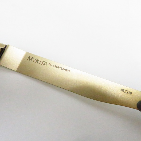 実際に弊社で買取させて頂いたMYKITA/マイキータ  CHAMPAGNE サングラス/アイウェア COL142の画像 4枚目