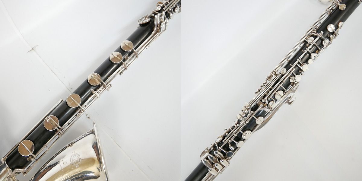 実際に弊社で買取させて頂いた★H.SELMER/セルマー バスクラリネット マウスピース/ハードケース付きの画像 5枚目