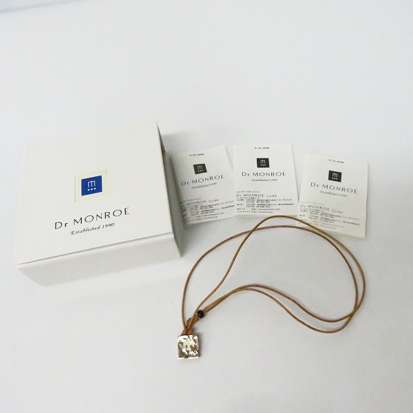 実際に弊社で買取させて頂いたDr MONROE/ドクターモンロー ペンダント/ネックレスの画像 5枚目