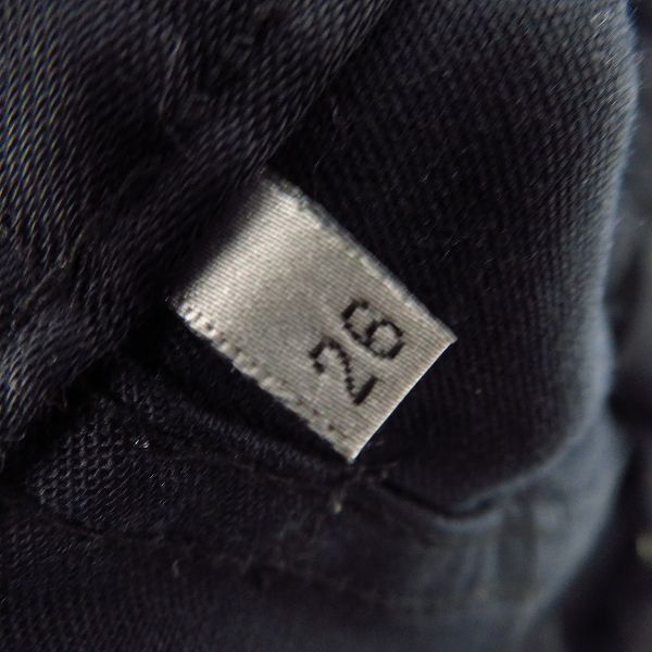 実際に弊社で買取させて頂いたDIOR HOMME/ディオールオム 裾ジップ スキニーパンツ 9H31J2971254/26の画像 4枚目