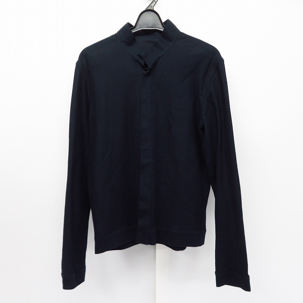 実際に弊社で買取させて頂いたGIORGIO ARMANI/ジョルジオアルマーニ スタンドカラー コットンカーディガン/39