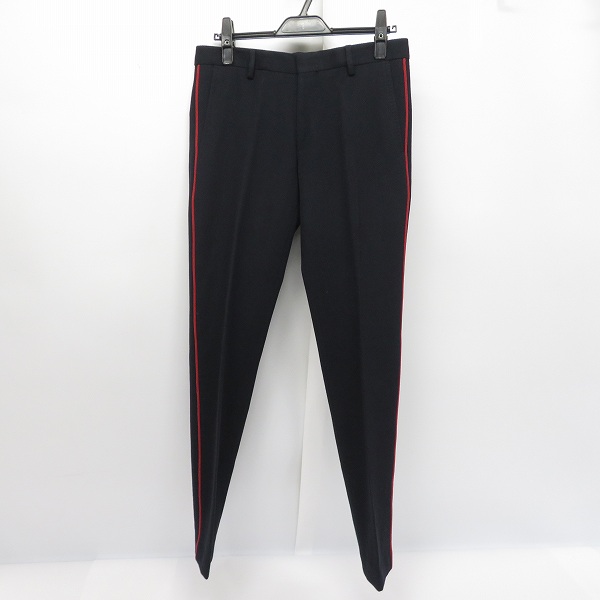 実際に弊社で買取させて頂いた【未使用】DRIES VAN NOTEN/ドリスヴァンノッテン PATRINI TRIS 9185 サイドパイピングパンツ/44