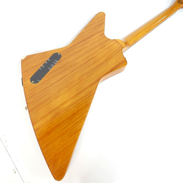 実際に弊社で買取させて頂いた★Epiphone/エピフォン Limited Edition 1958 Korina Explorer/コリーナ・エクスプローラー 2016年製 ソフトケース付の画像 5枚目