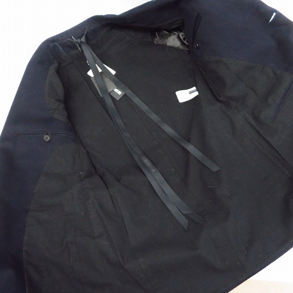 実際に弊社で買取させて頂いた【未使用】ANN DEMEULEMEESTER/アンドゥムルメステール テーラードジャケット/XSの画像 2枚目